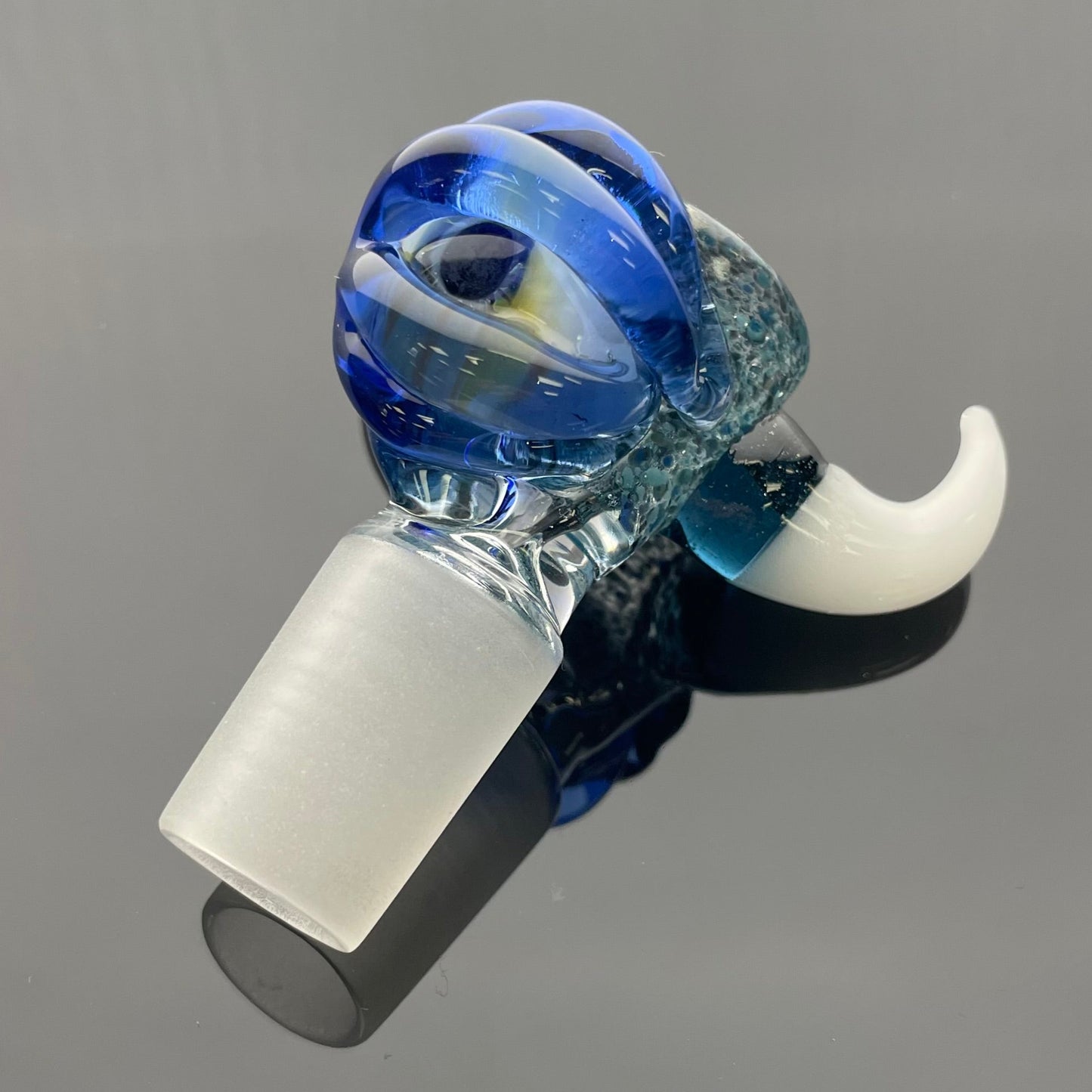 Shine Glass 19.5" Artifact Fumed 44mm Inline w/ Monster Bowl - #1