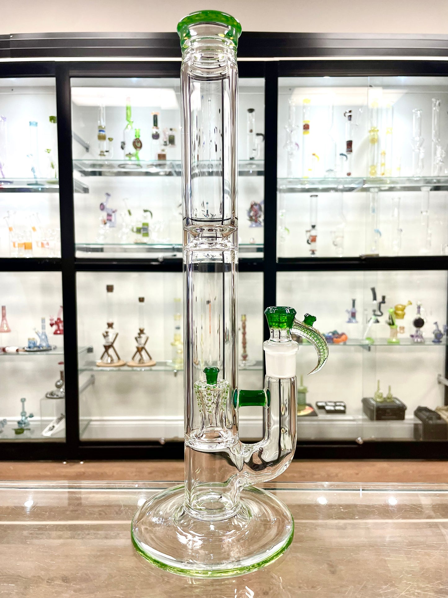 Jamms Straight Tube w/ Natty Nub Perc - Plantphibian Honeycomb