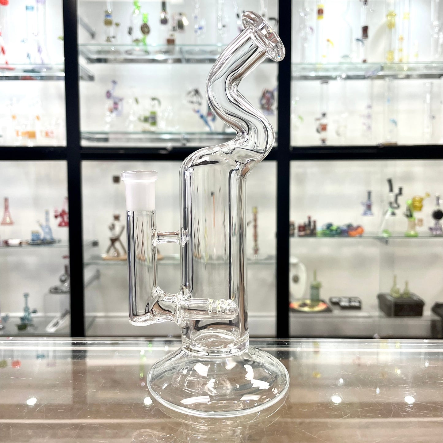 Mimzy Clear Bent Neck Stemline - 14mm