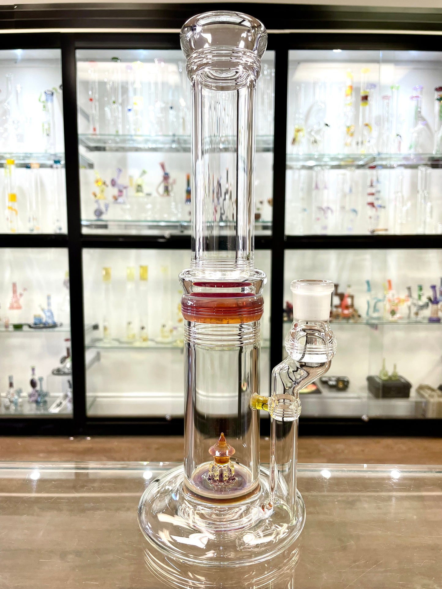 Obzrvr Mini D8 Tube w/ Guava Roots & NS Yellow Accents