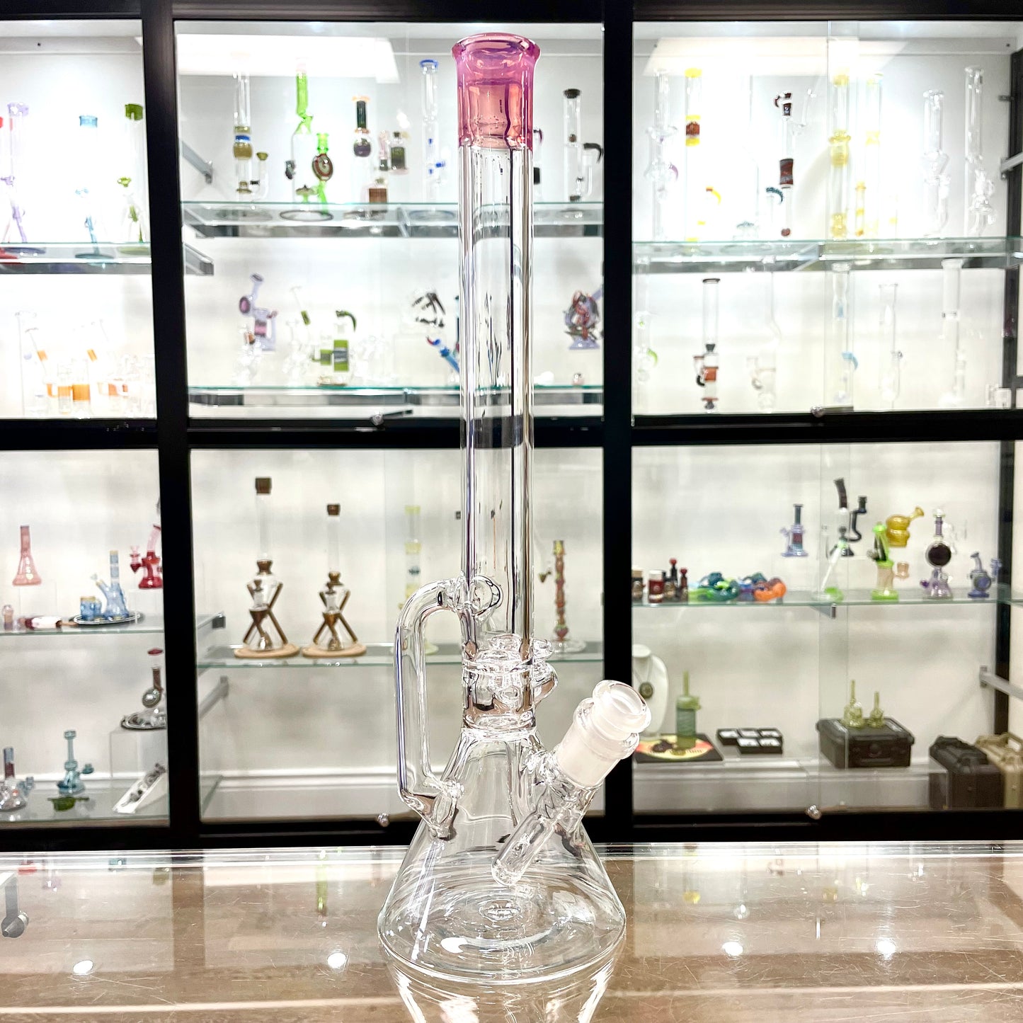 Discobox Colour Accented Removable Double Recycler Beaker - Karmaline