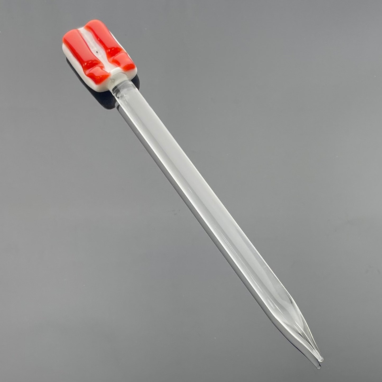 Unbranded 5.75" Bacon Strips Glass Dabber