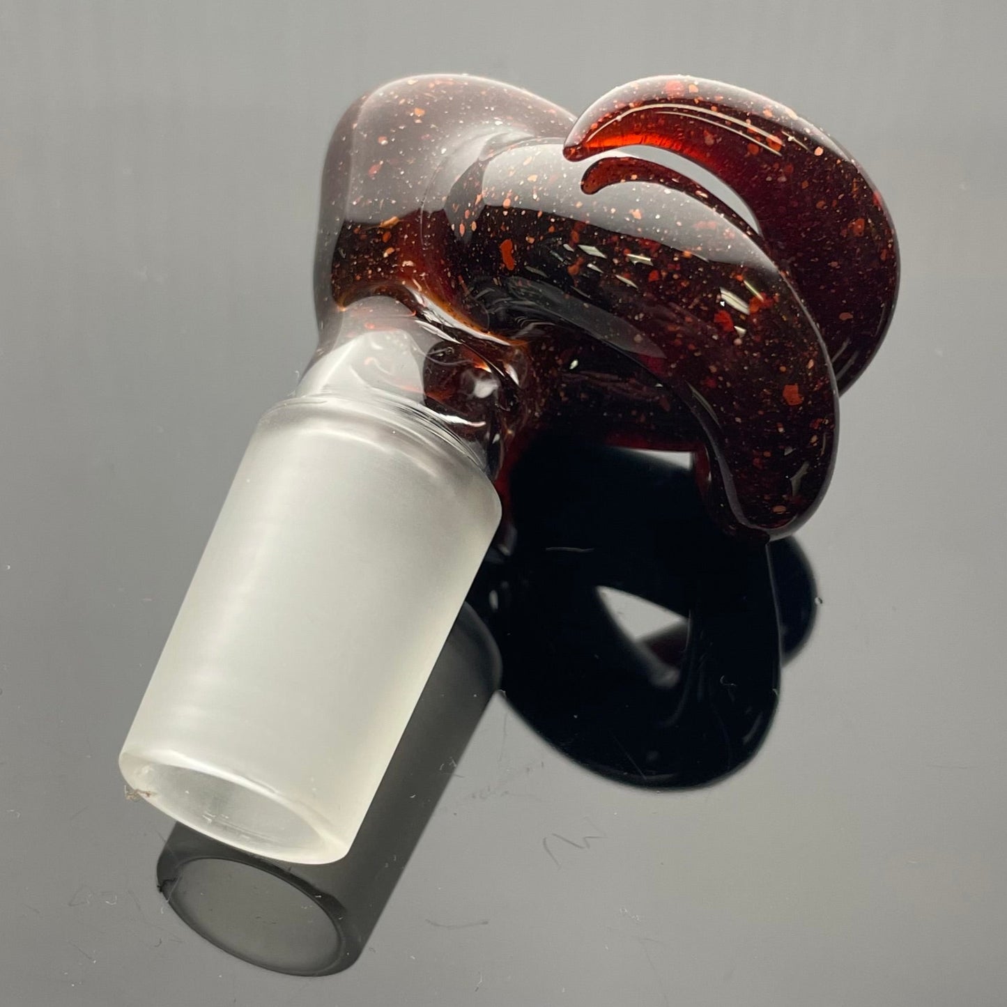 Gore Glass 18mm 4 Hole Dual Horn Bowl - #2