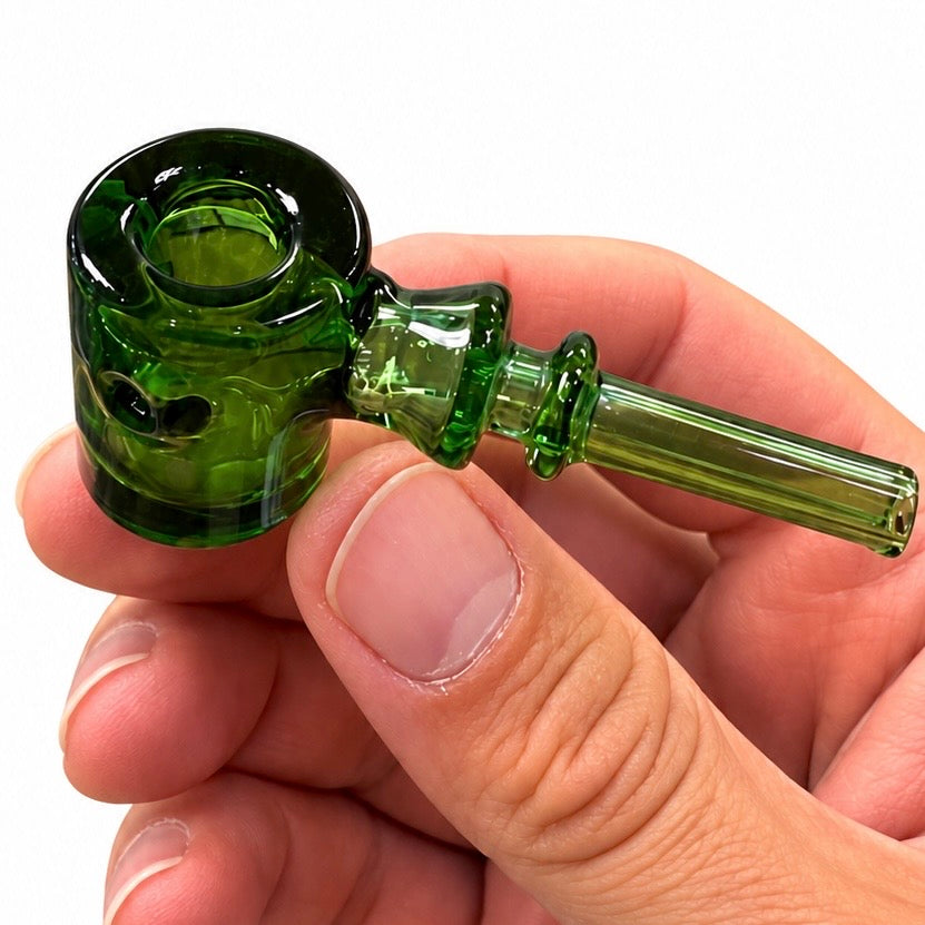 SeshGear 2.25" Jr. Mini Glass Dry Hammer Bubbler - Various Colours