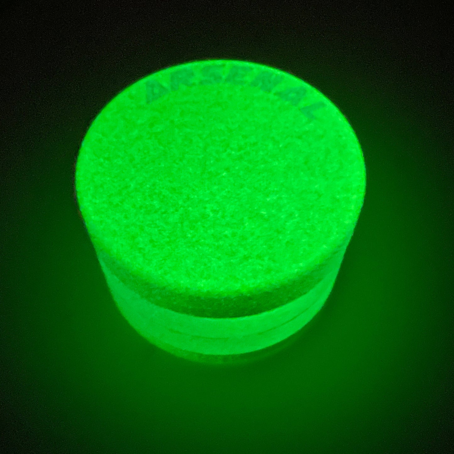 Arsenal Plain Glow In The Dark 52mm 4-Pc Grinder - Various Colours