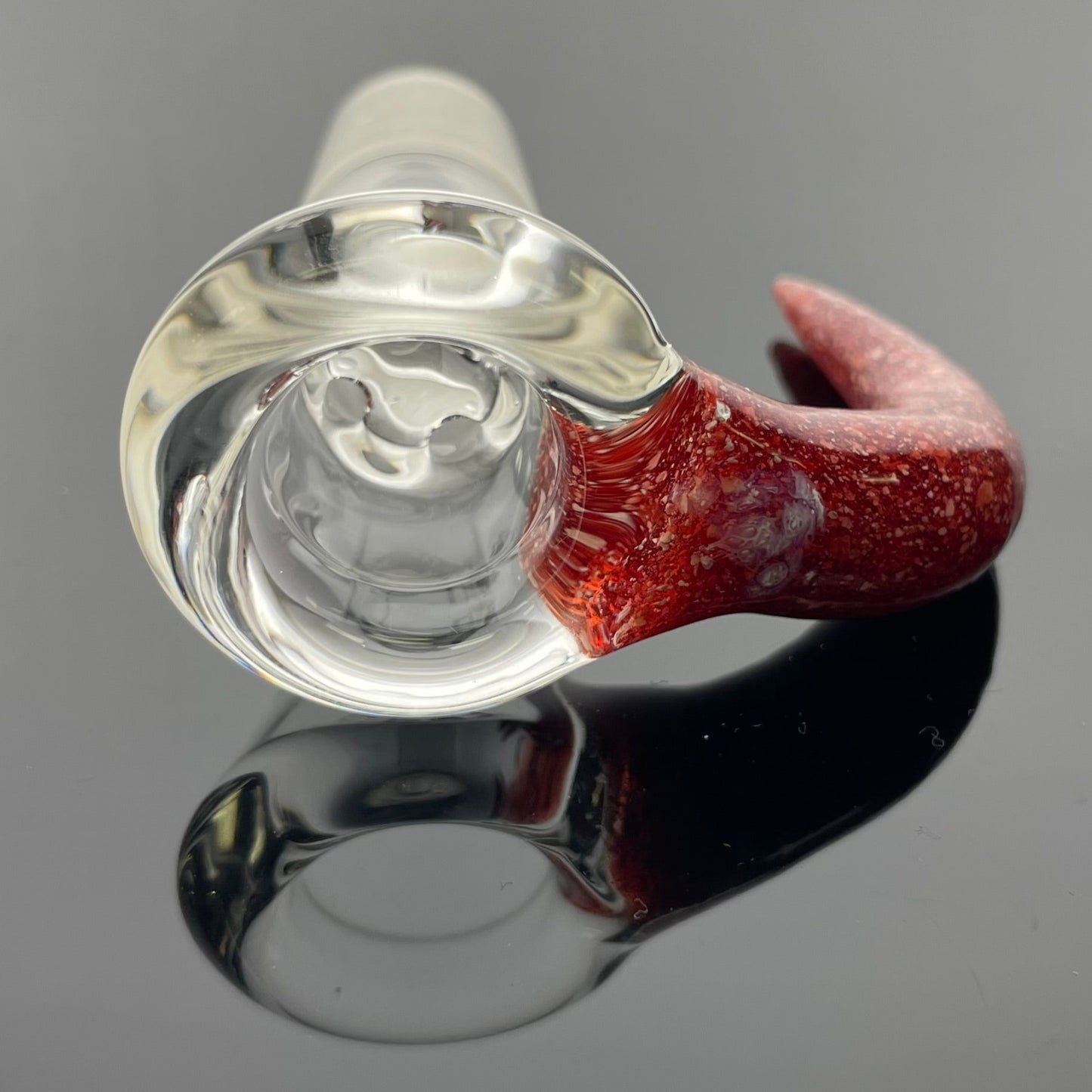Green Belt Clear Horn Bowl 18mm 4 Hole