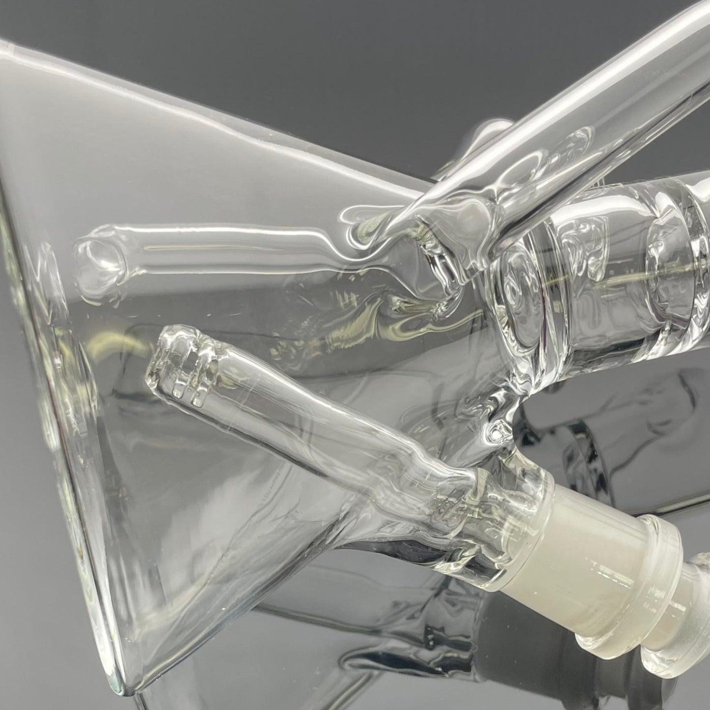 Discobox Colour Accented Removable Double Recycler Beaker - Karmaline