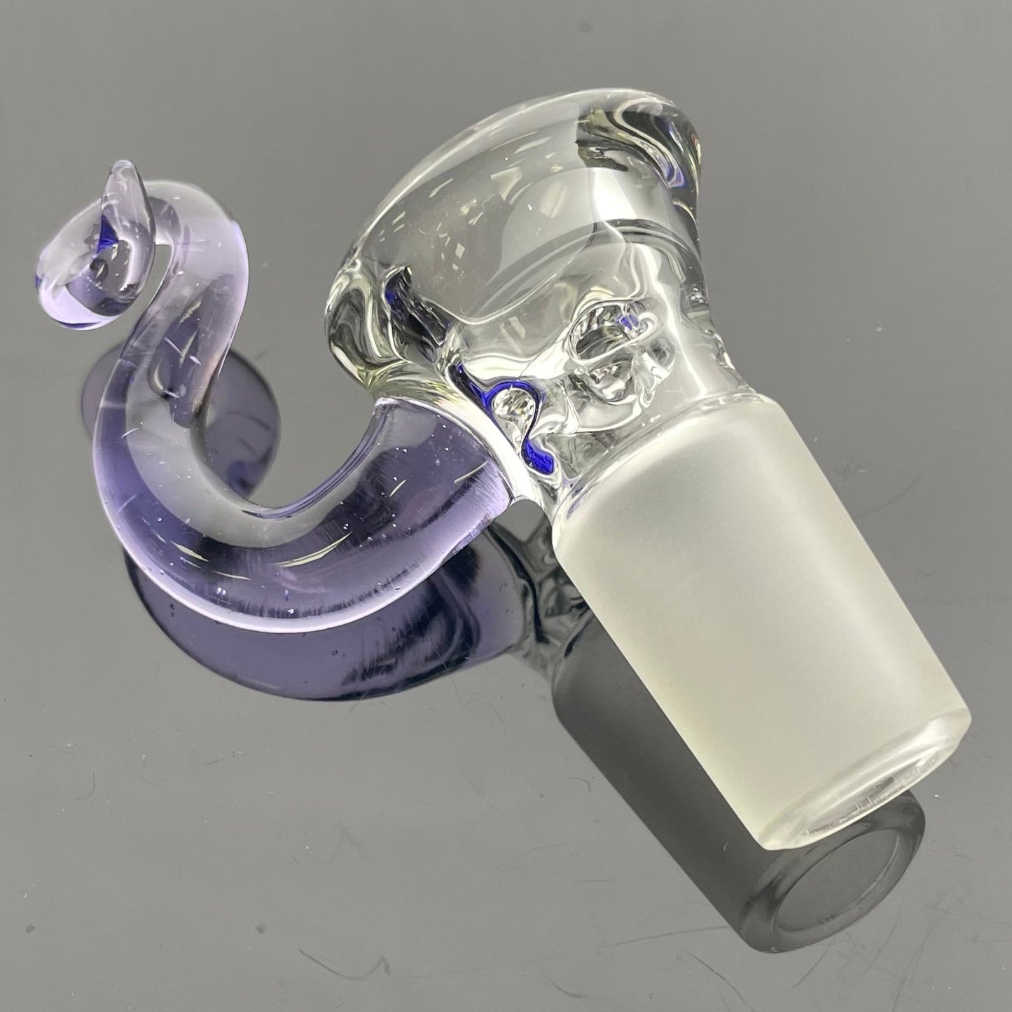 Discobox Clear Bowl w/ Horn 18mm 4 Hole