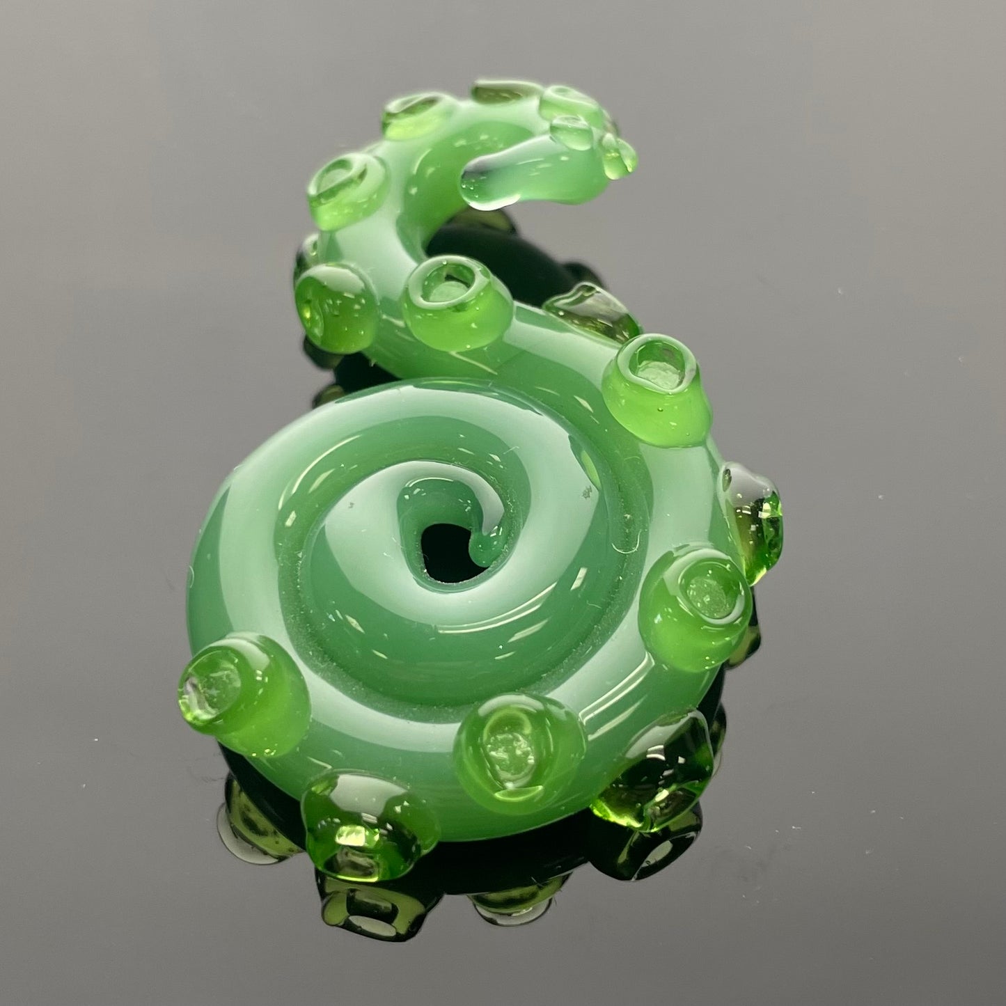 Omen Studios Glass Tentacle Pendant - Green
