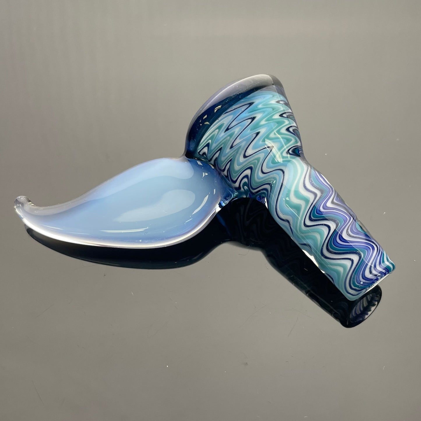 Mooks Glass 14mm 1 Hole Fully Worked Rewig Bowl - #1