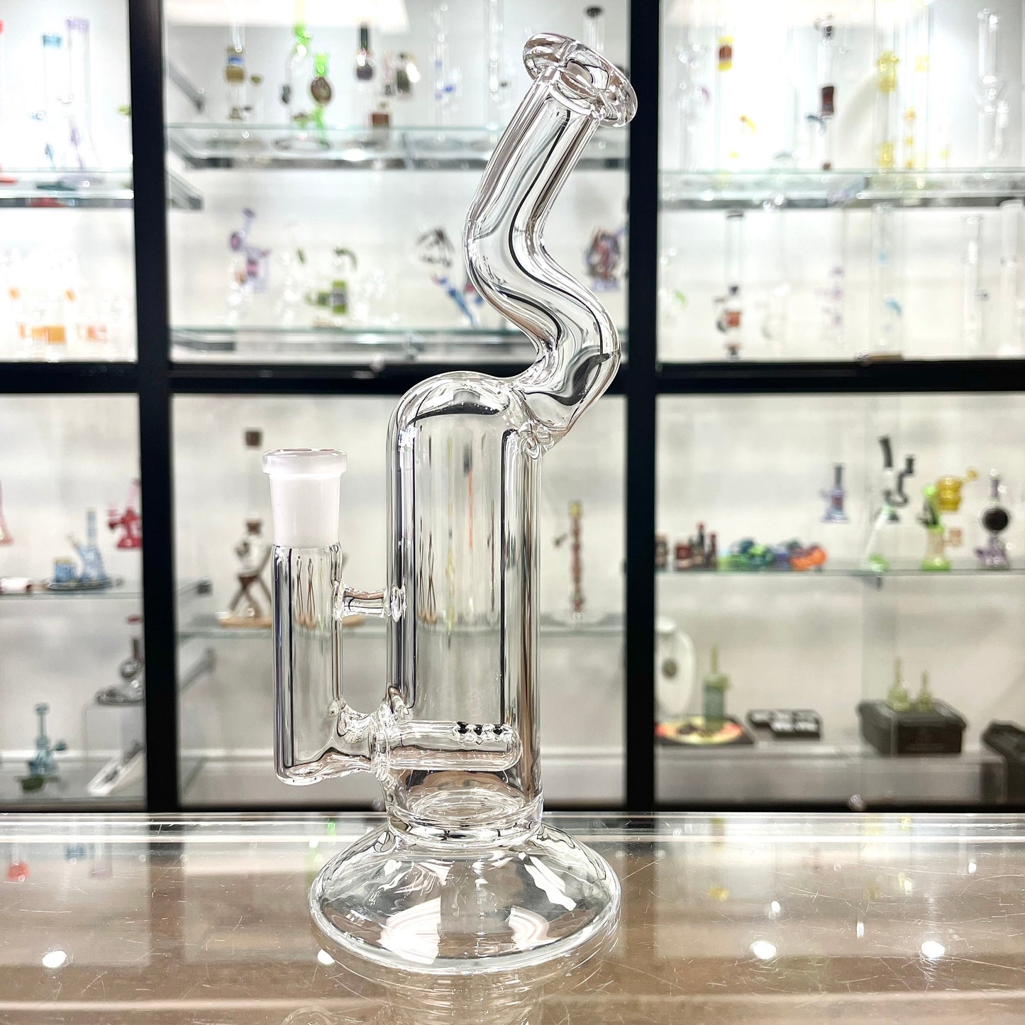 Mimzy Clear Bent Neck Stemline - 14mm