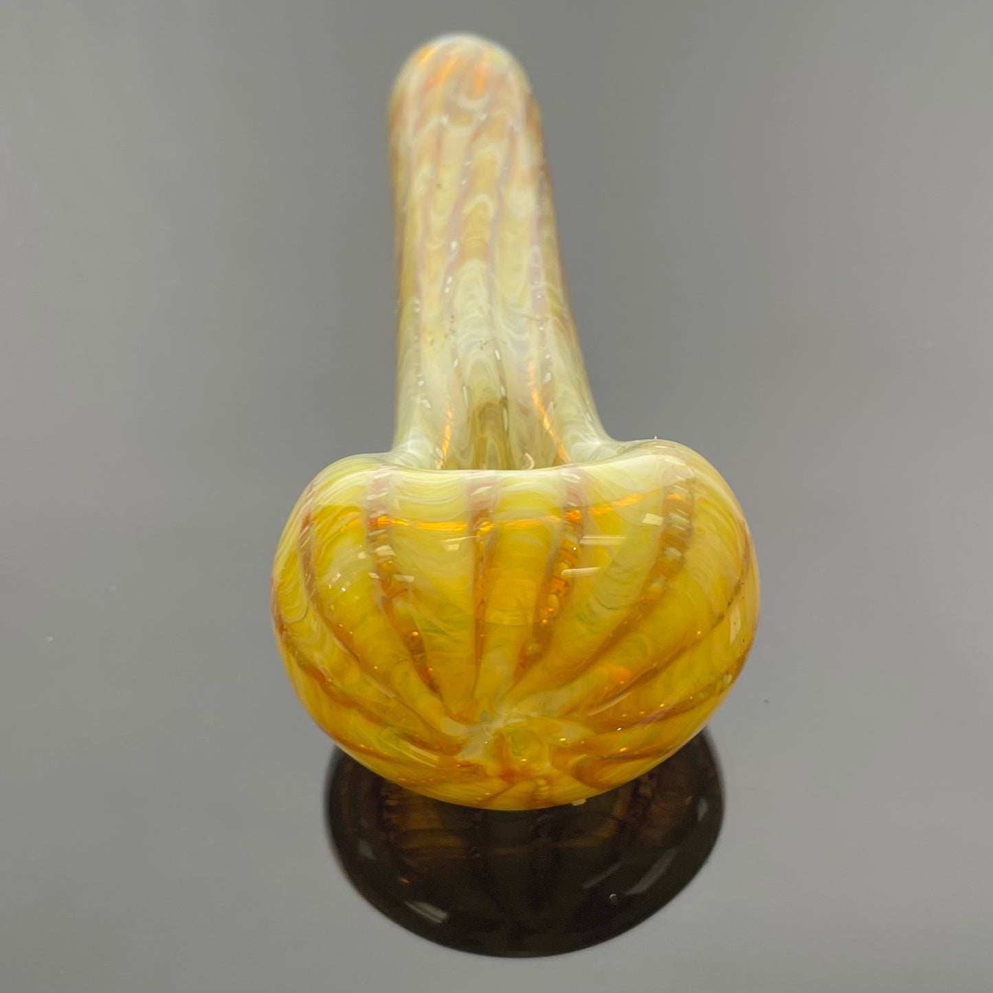 KG Glass 4" Wrap & Rake Thick Hand Pipe