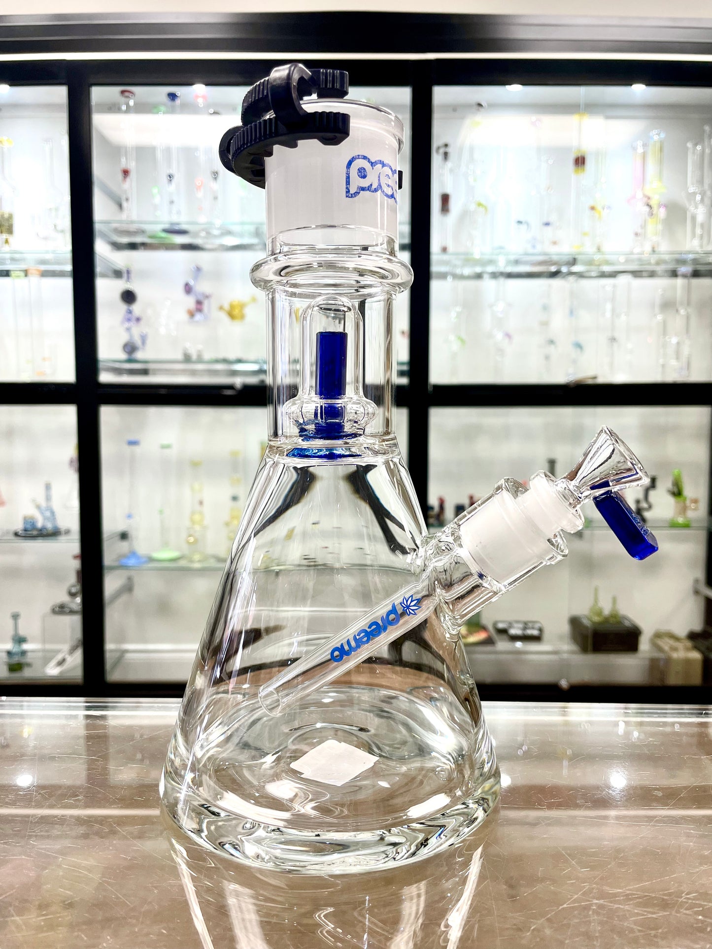 Preemo Glass 10" 7mm Beaker Base w/ Showerhead Perc