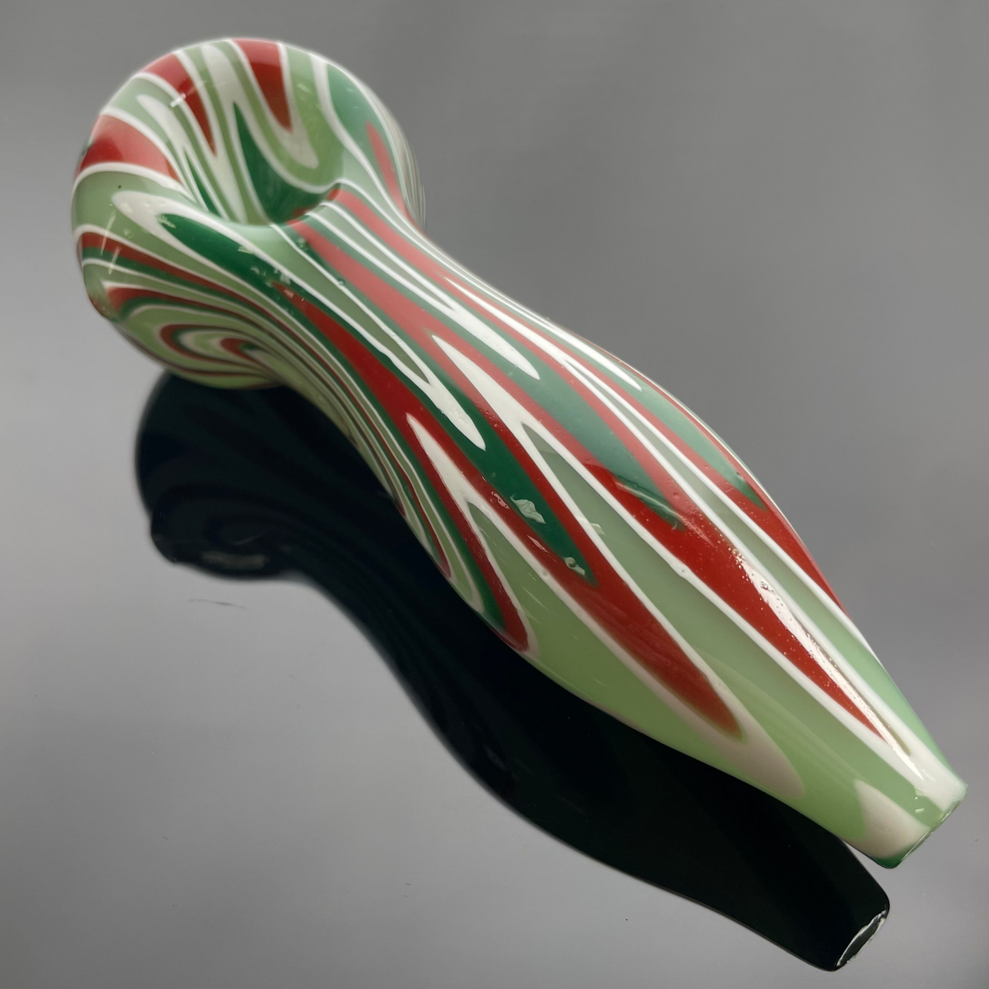 Unbranded 5" Eternal Flame Glass Hand Pipe - Various Colours
