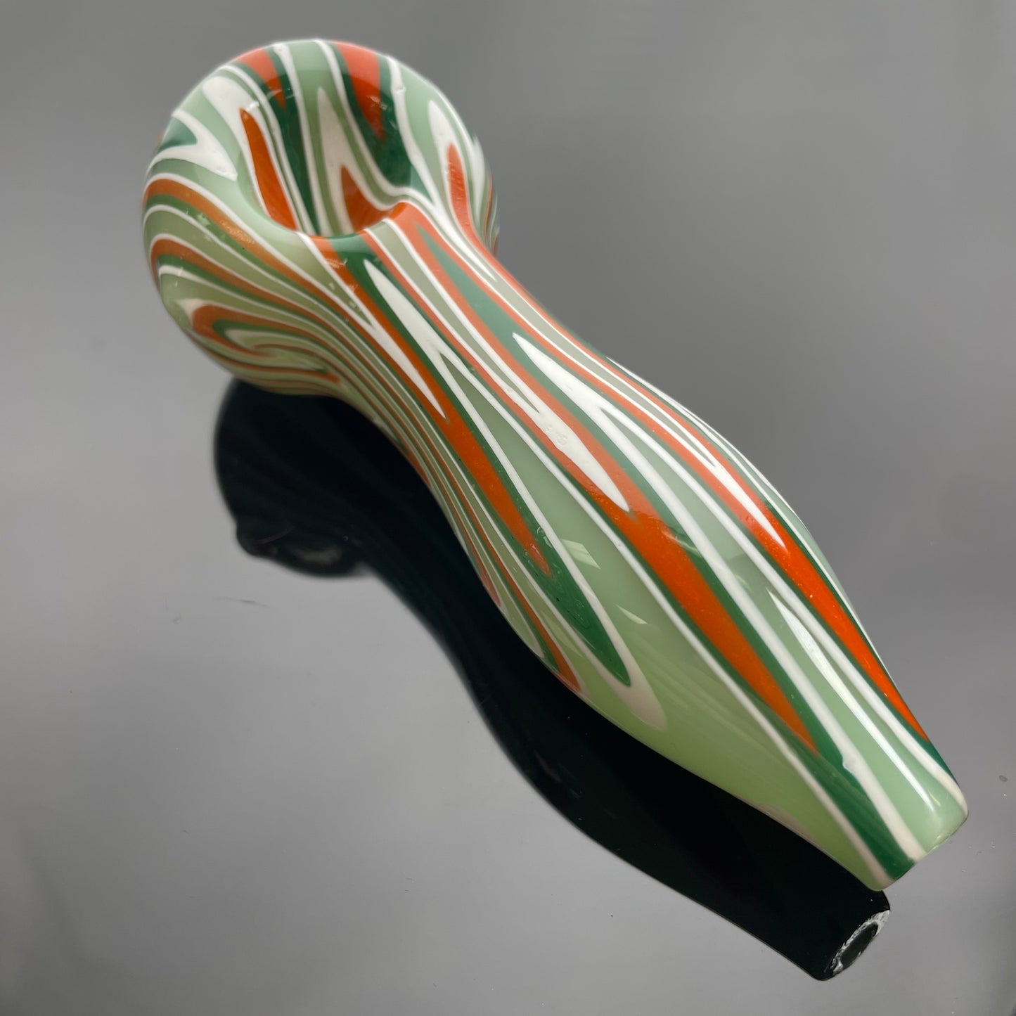 Unbranded 5" Eternal Flame Glass Hand Pipe - Various Colours