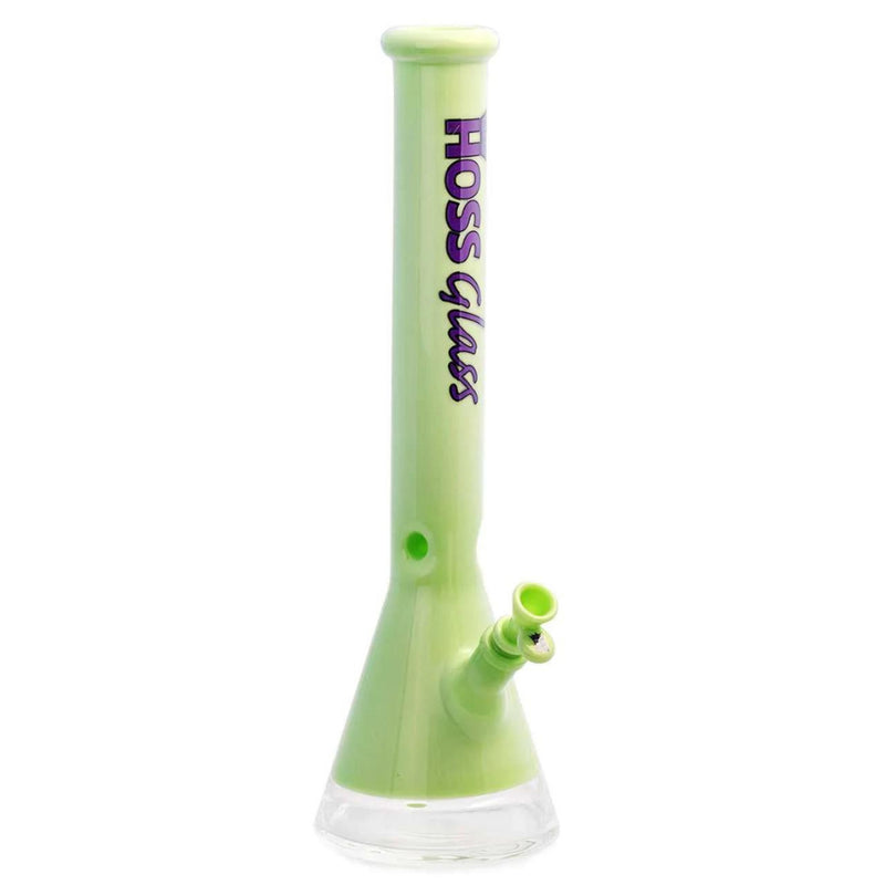 Hoss Glass 18" Full Colour Beaker w/ Window