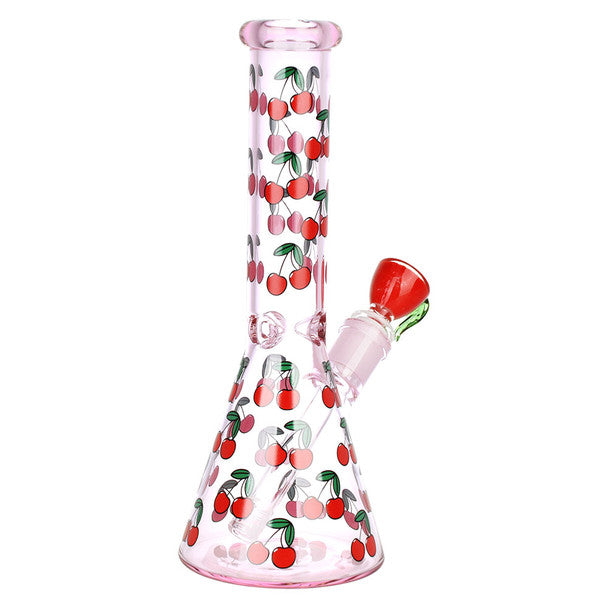 Unbranded 10" Life Is A Bowl Of Cherries Beaker 7mm Beaker