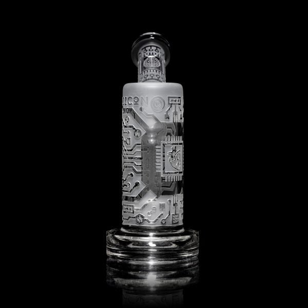 Milkyway 7" Circuit Board Dab Rig w/ Sandblasting