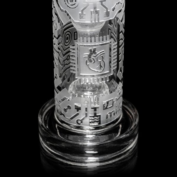 Milkyway 7" Circuit Board Dab Rig w/ Sandblasting