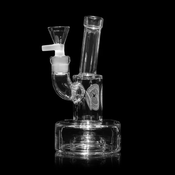 Milkyway 14mm Seal X 7" Dab Rig - Clear w/ Sandblasting