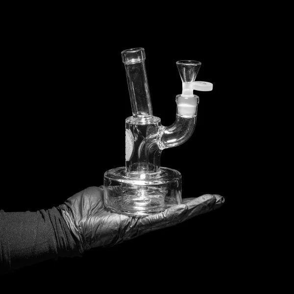 Milkyway 14mm Seal X 7" Dab Rig - Clear w/ Sandblasting