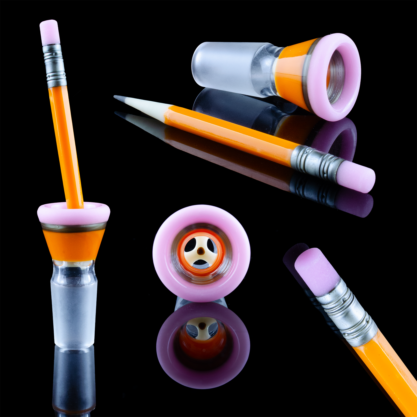 Namesake Glass 18mm 3 Hole Bowl + Poker Pencil Set