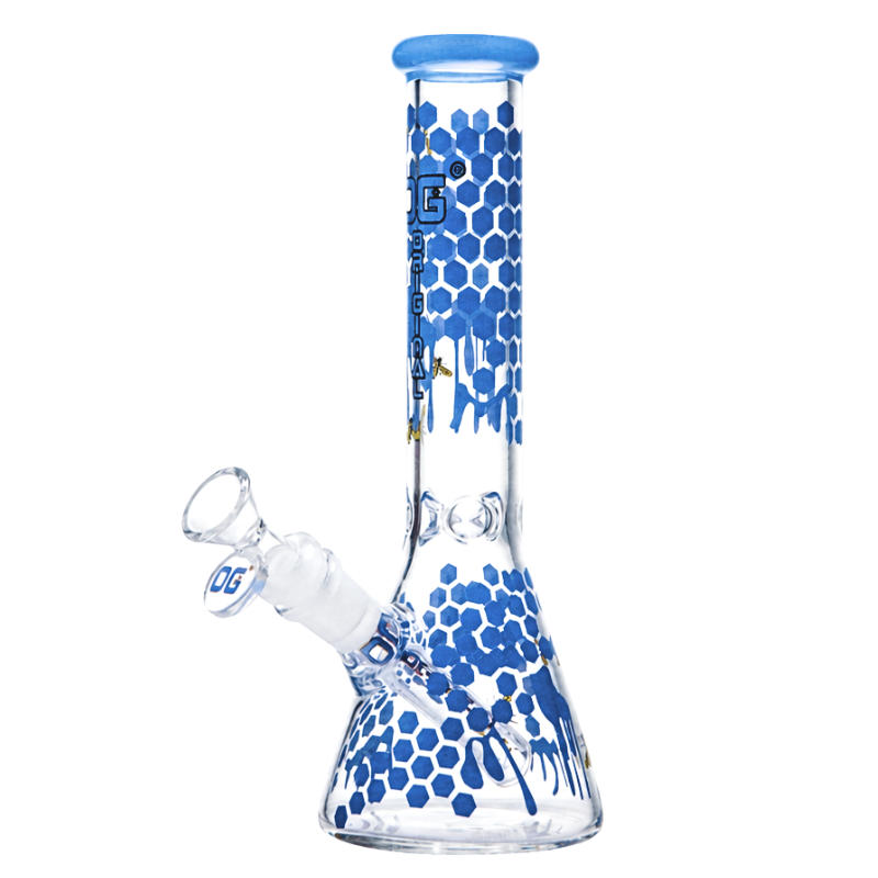 OG Original 10" 5mm Honey Drip Beaker - Various Colours
