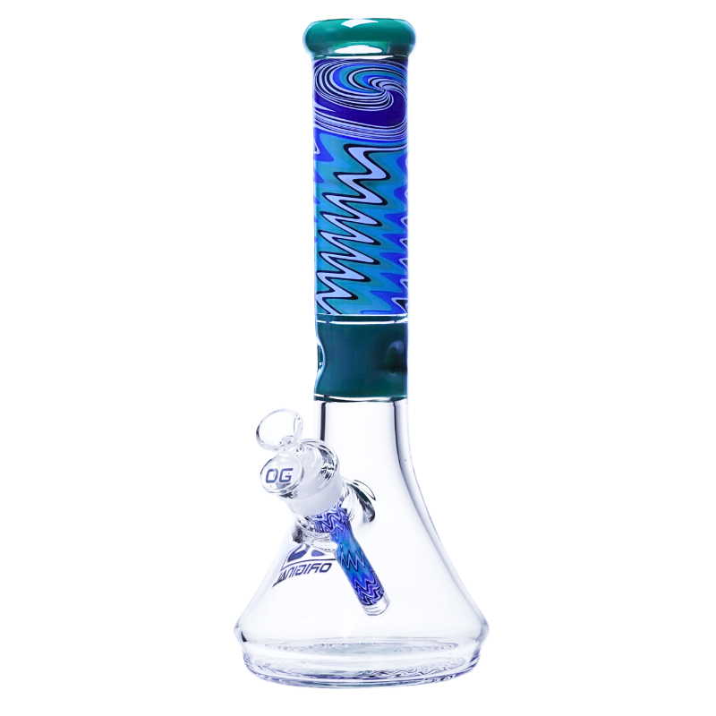 OG Original 14" 7mm Kaleido Wave Beaker - Various Colours