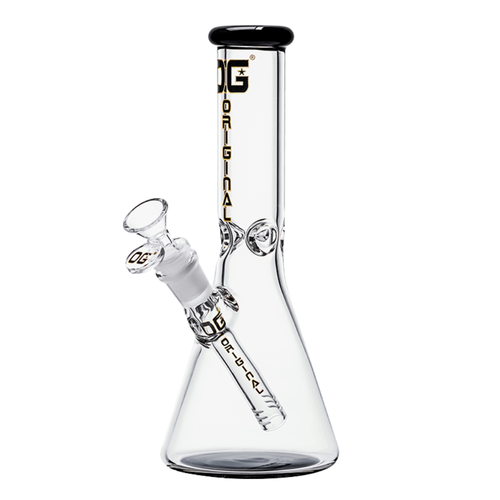 OG Original 10" 4mm Colour Accented Beaker - Various Colours