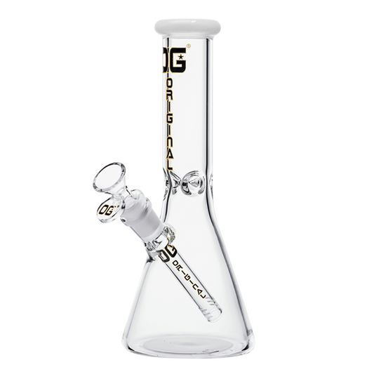 OG Original 10" 4mm Colour Accented Beaker - Various Colours