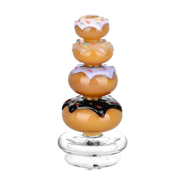 Pulsar Glass 4.25"Donut Stax Dry Top For Puffco Peak Pro