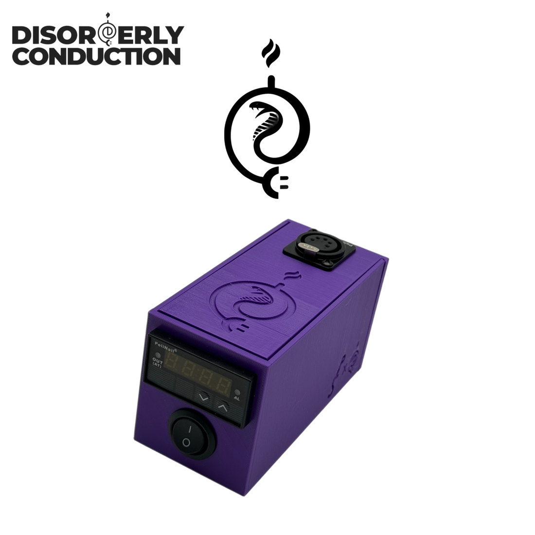 Disorderly Conduction Cobra 3D Printed E-Nail Controller Kit