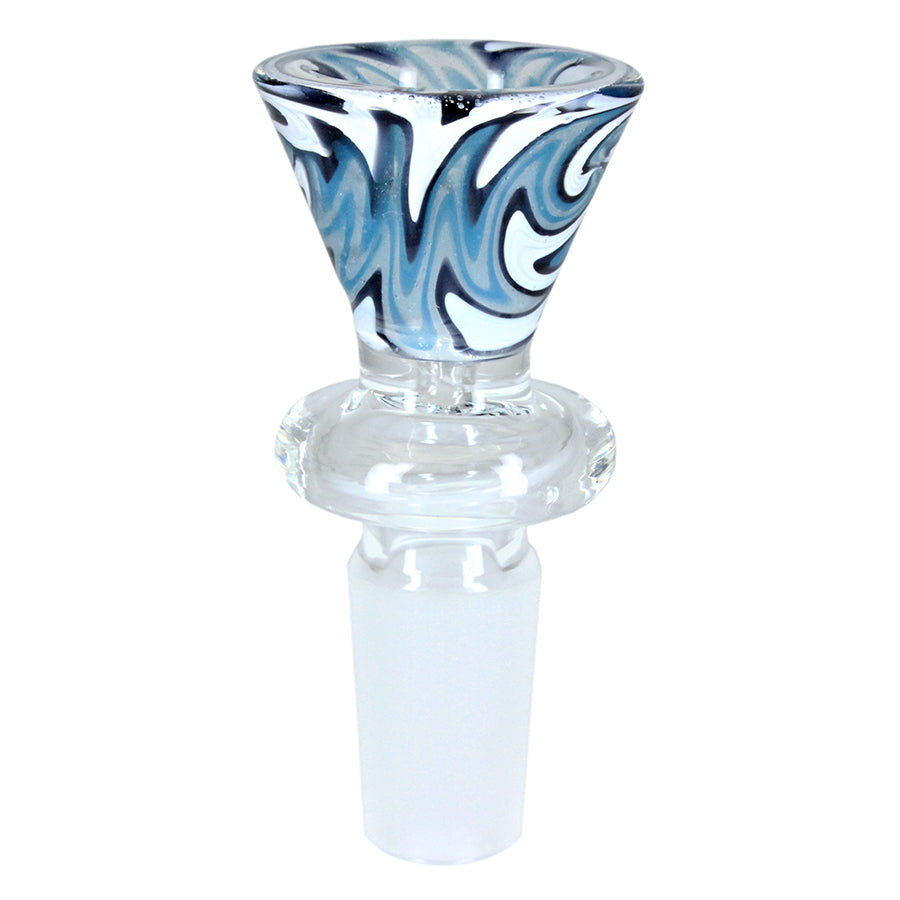 Unbranded 14mm Swirl Bowl - Various Colours