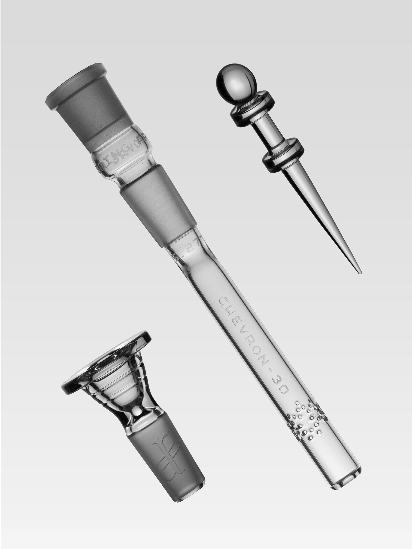 Pending Approval 44mm Beaker w/ Chevron Downstem #4