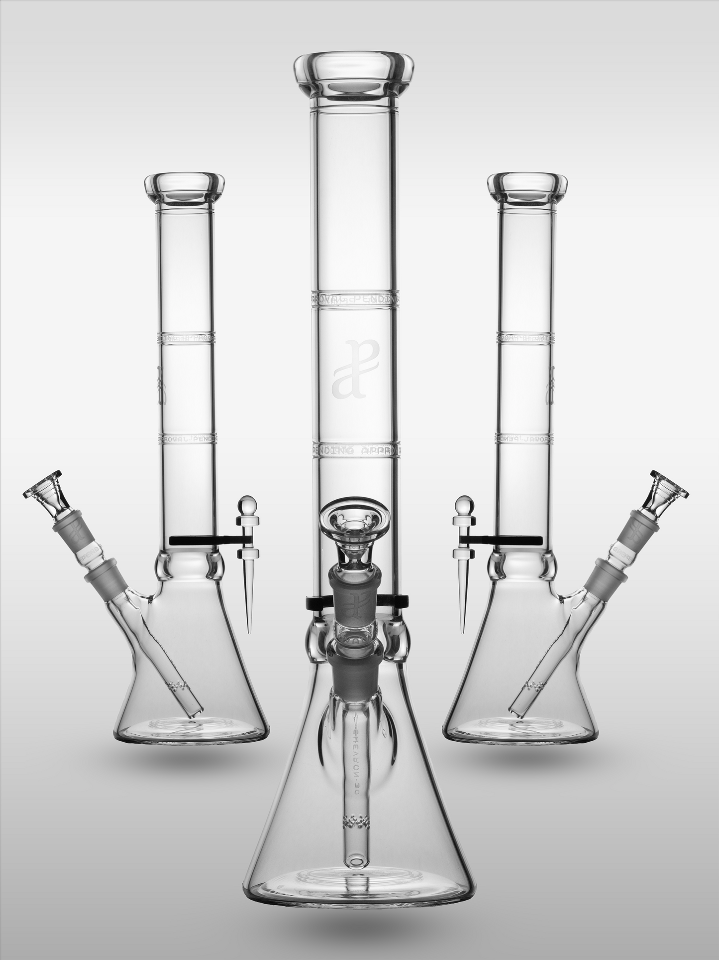 Pending Approval 44mm Beaker w/ Chevron Downstem #4