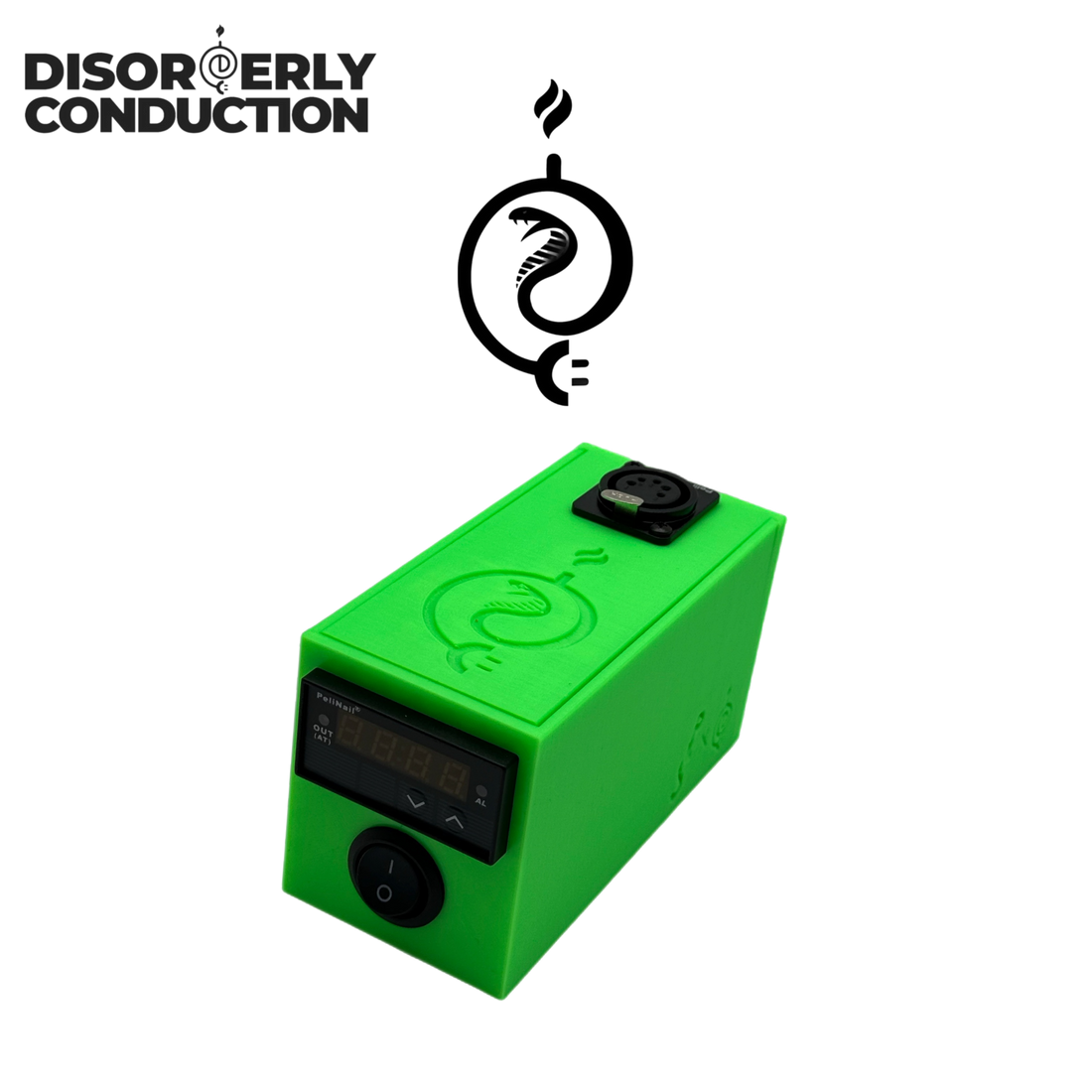 Disorderly Conduction Cobra 3D Printed E-Nail Controller Kit