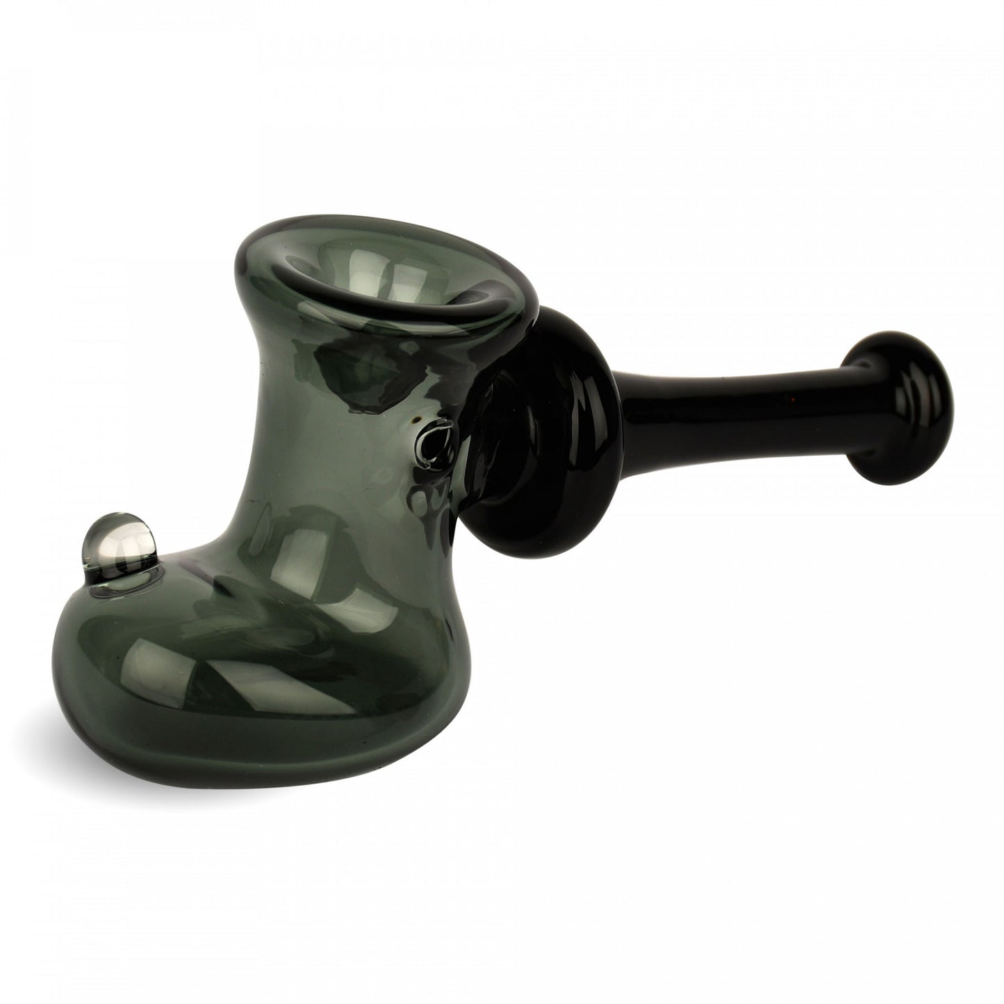 Red Eye Glass 6.5" Boot Hammer Hand Pipe