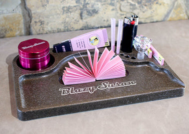 Blazy Susan Hemp Rolling Tray
