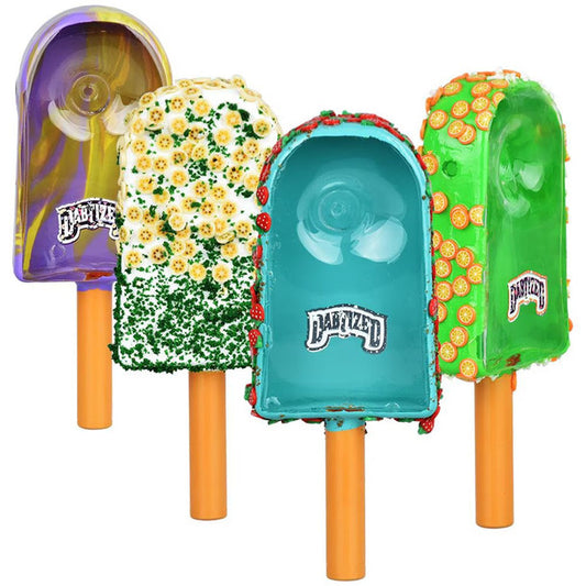 Dabtized PuffSicle Glass Hand Pipe - 5.5" / Assorted Colours