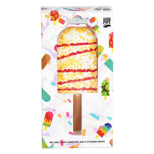 Dabtized PuffSicle Glass Hand Pipe - 5.5" / Assorted Colours