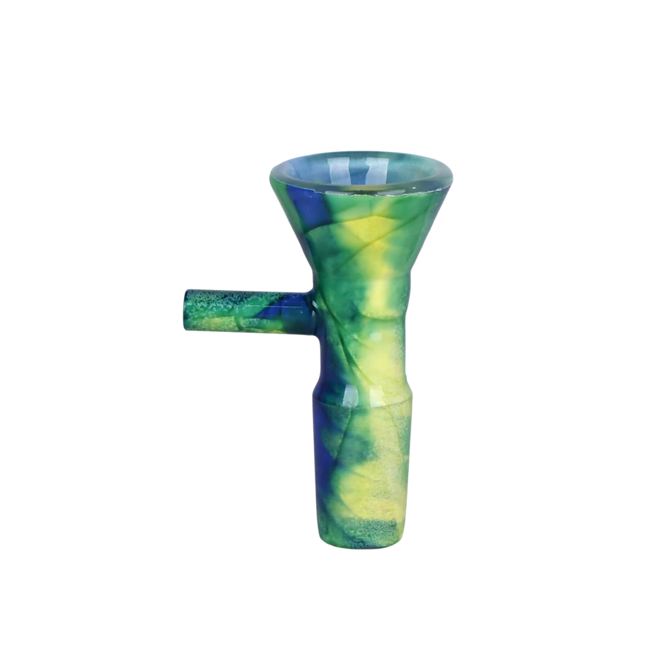 Unbranded 14mm Marbled Cone Bowl - Various Colours