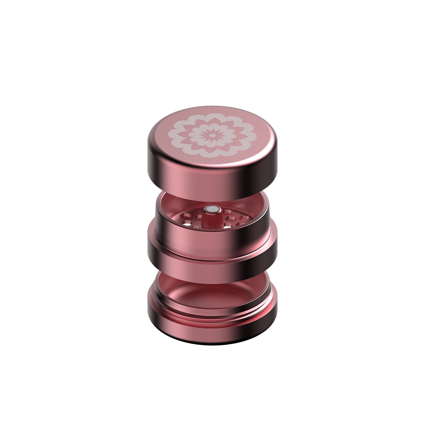 Flower Mill Next-Gen Standard Grinder 2.0" - Pink