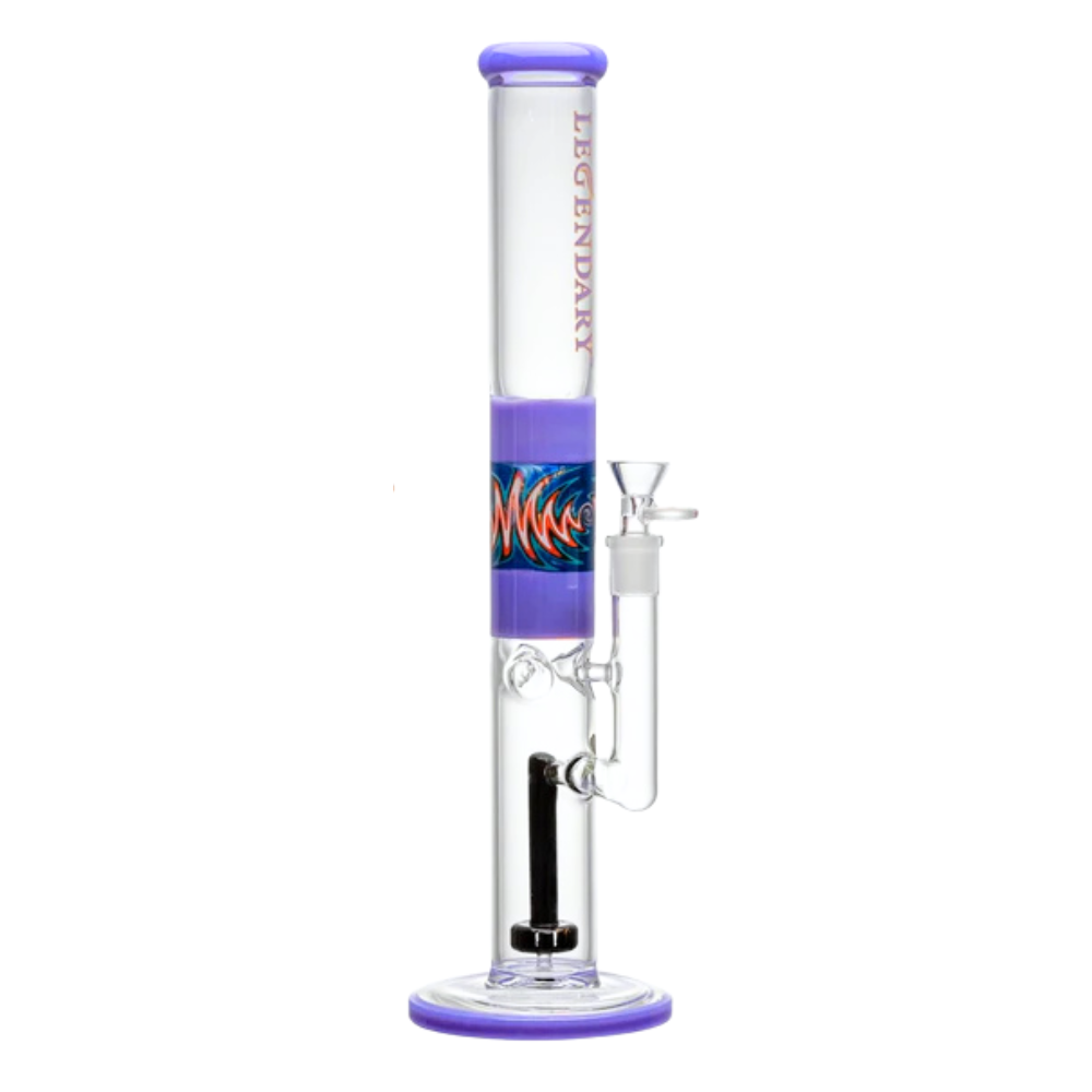 Legendary 16" Tube w/ Fixed Showerhead & Worked Section - Various Colours