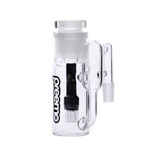 Preemo Glass 14mm 90 Degree 6-Arm Ash catcher w/ Removable Stem
