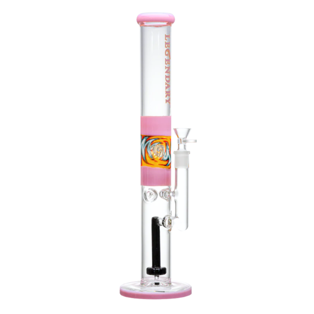 Legendary 16" Tube w/ Fixed Showerhead & Worked Section - Various Colours