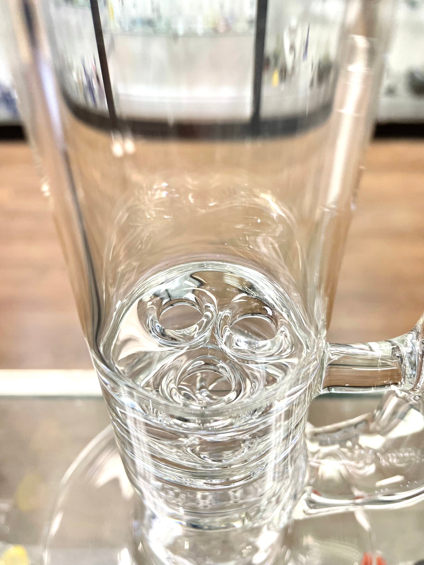 Green Belt Clear 17" Blooper Inline Tube
