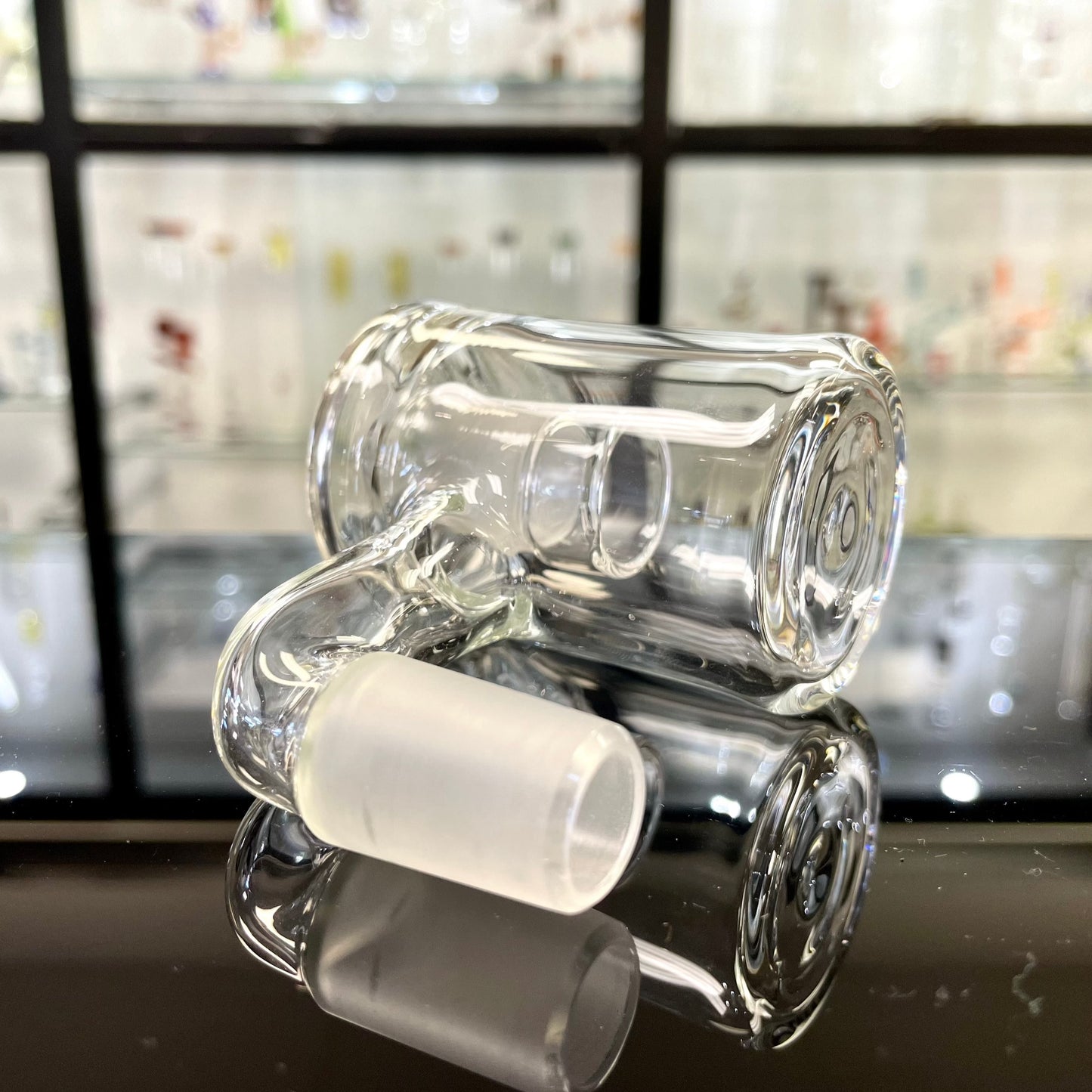 Green Belt 18mm 90 Clear Dewar Dry Ash Catcher