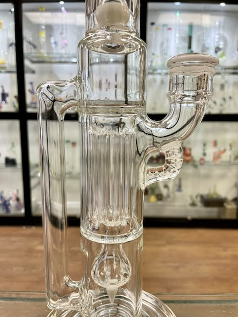 Blazed 50mm Tree Pillar Tube - Snow White Accents w/ Opal
