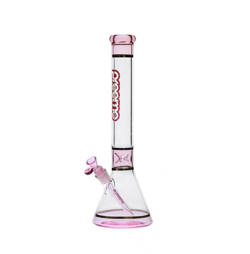 Preemo 18" 5mm Coloured Beaker w/ Platinum Bands