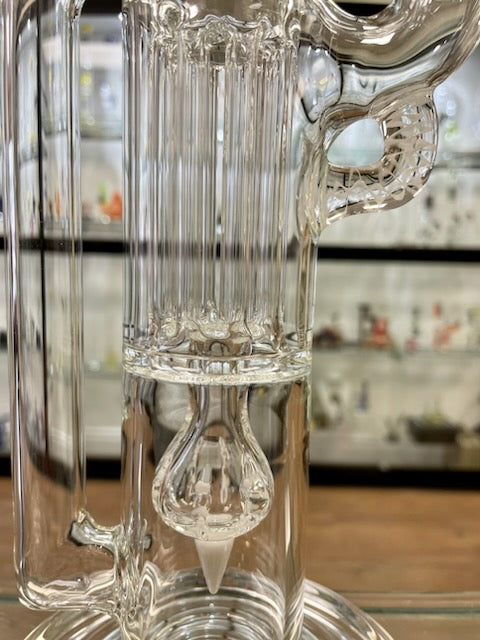 Blazed 50mm Tree Pillar Tube - Snow White Accents w/ Opal